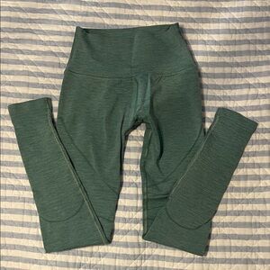 Alphalete Leggings Green XS